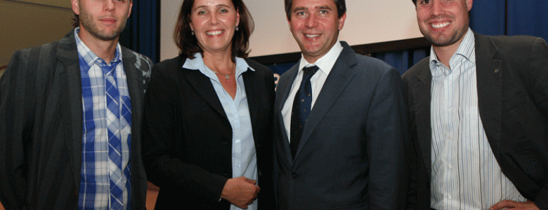 Meine Helfer: Hannes Boyer, Eva Koloseus und Franz X. Hebenstreit